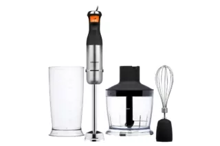 ARDESTO submersible blender 900W, 3in1, bowl-600ml, silver+black