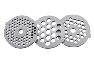 Мясорубка Ardesto, 1800Вт, 2кг/мин, 3 решетки, насадка для колбас, кеббе, 4 терки, пластик, черно-серебристый