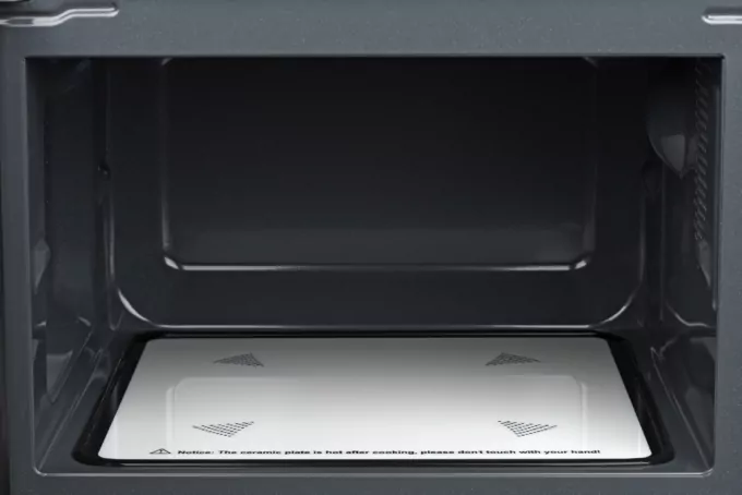 Microwave oven ARDESTO, 20L, electronic control, 800W, display, button opening, w/o turntable, black