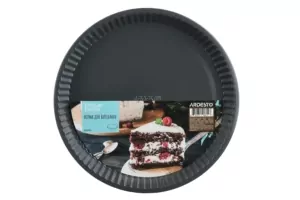ARDESTO Форма для випікання Tasty baking 30*3 см кругла, сірий,голубий, вуглецева сталь