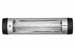 Обогреватель инфракрасный ARDESTO кварцевый, 9м2, 2000Вт, мех. упр-ние, серый/чёрный