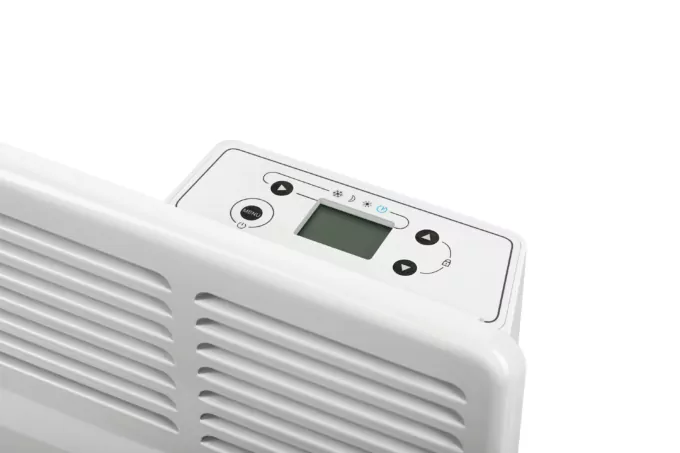 Конвектор электрический ARDESTO СН-1500ECW, 15 м2, 1500 Вт, закрытый нагрев. элемент, дисплей, недельный программатор, IP24, белый