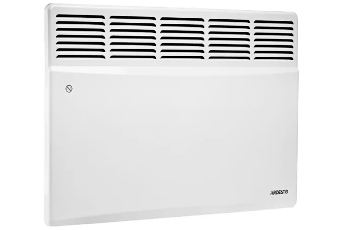 Конвектор электрический ARDESTO СН-1500ECW, 15 м2, 1500 Вт, закрытый нагрев. элемент, дисплей, недельный программатор, IP24, белый