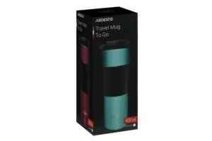 Ardesto Travel mug To Go, 450ml, stainless steel, black