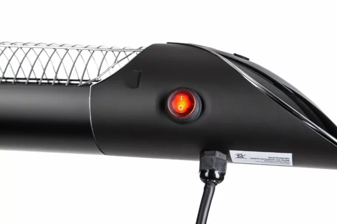 ARDESTO Обігрівач інфрачервоний IH-2500-CBN2B, 2500 Вт, карбоновий