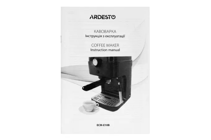 Pump Espresso Coffee Maker Ardesto ECM-E10B