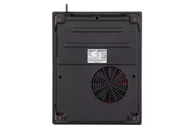 Плитка настольная ARDESTO индукионная, конф. — 1 на 1.8кВт, управл. — сенсорное, таймер, boost, черный