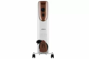 Масляный радиатор ARDESTO, 20м2, 2000Вт, мех. упр-ние, 9 секций, белый