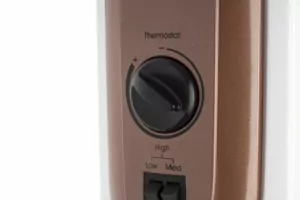 Масляный радиатор ARDESTO, 20м2, 2000Вт, мех. упр-ние, 9 секций, белый