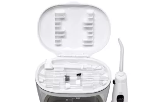 Ardesto irrigator portable, cup 600 ml, 8 nozzles, white