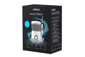 Ardesto irrigator portable, cup 600 ml, 8 nozzles, white