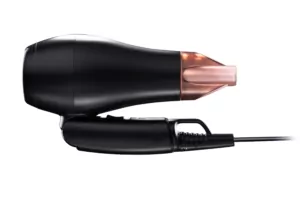 Фен Ardesto HD-Y120T, дорожній, 1200Вт, складна ручка, 2 швидкості, 2 темп. режими, чорний