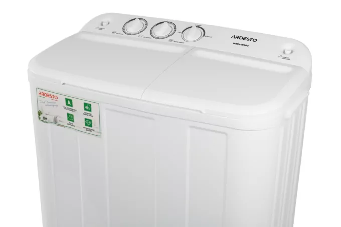 Стиральная машина ARDESTO полуавтомат., 6кг, 1350, A, 41см, отжим, белый