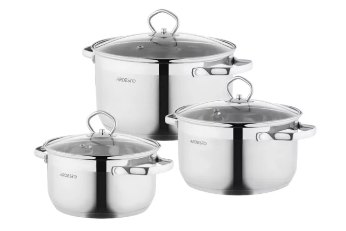 Cookware kit Ardesto Gemini Bari AR1908GSS