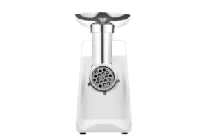 М’ясорубка Ardesto, 1700Вт, 1.6кг/хв, 2 решітки, насадка для ковбас, кеббе, пластик, білий