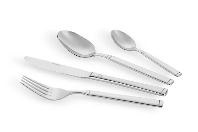 Набір столових приборів ARDESTO Black Mars Bordeaux, 24 прибори, нержавіюча сталь