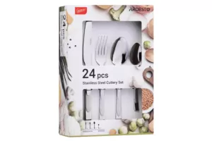 Набор столовых приборов Ardesto Gemini Leo, 24 прибора, нержавеющая сталь
