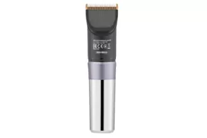 Машинка для стрижки  Ardesto HC-Y40-DBS, мережа+акум., насадок-4, титан. напил + кераміка, чорний