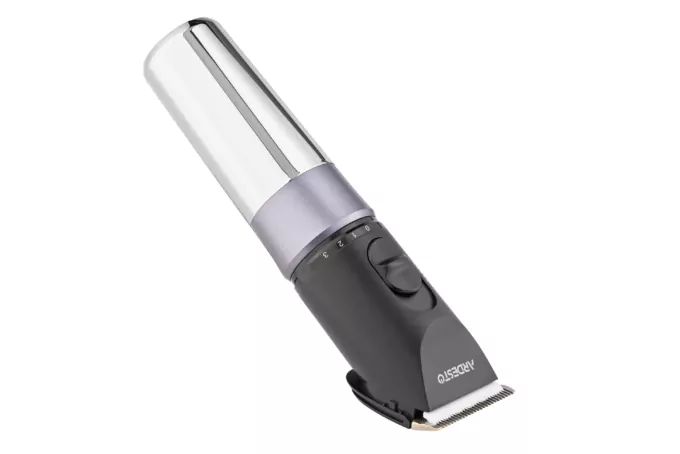 Машинка для стрижки  Ardesto HC-Y40-DBS, мережа+акум., насадок-4, титан. напил + кераміка, чорний