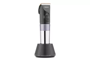 Машинка для стрижки  Ardesto HC-Y40-DBS, мережа+акум., насадок-4, титан. напил + кераміка, чорний