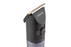 Машинка для стрижки  Ardesto HC-Y40-DBS, мережа+акум., насадок-4, титан. напил + кераміка, чорний