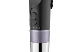 Машинка для стрижки  Ardesto HC-Y40-DBS, мережа+акум., насадок-4, титан. напил + кераміка, чорний