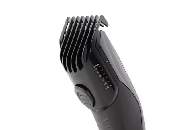 Машинка для стрижки  Ardesto HC-Y20-B, сеть+акум., насадок-2, сталь, черный