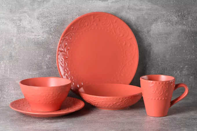 Cup Ardesto Olbia, 360 ml, Deep orange AR2936OC