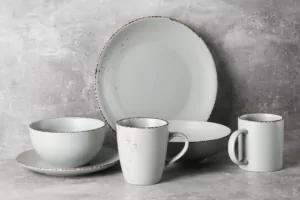 Тарелка десертная Ardesto Lucca, 19 см, Illusion blue AR2919BMC