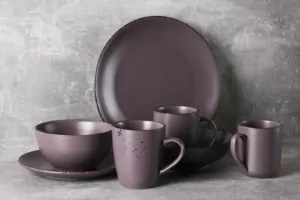 Тарелка десертная Ardesto Lucca Grey brown, 19см, керамика, коричневый