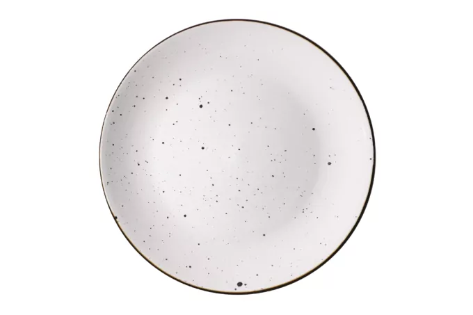 Тарілка десертна Ardesto Bagheria Bright white, 19см, кераміка, білий