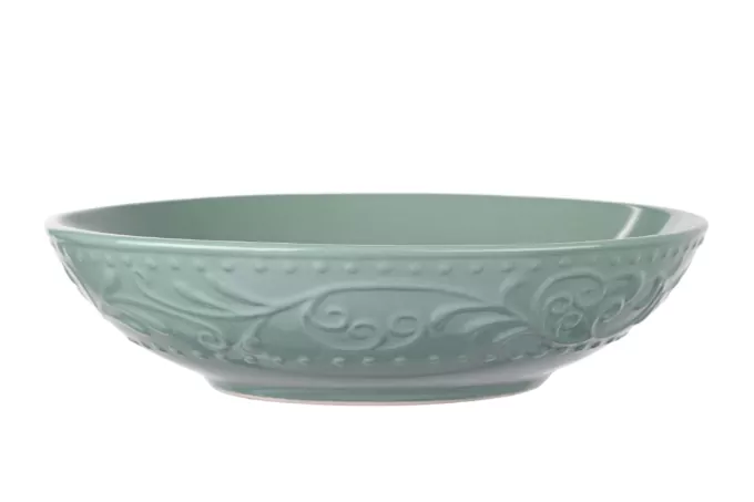 Soup plate Ardesto Olbia, 20 cm, Green Bay