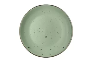 Тарілка обідня Ardesto Bagheria Pastel green, 26см, кераміка, зелений