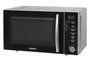 Microwave oven ARDESTO, 20L, electronic control, 700W, display, handle opening, silver