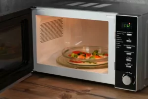 Microwave oven ARDESTO, 20L, electronic control, 700W, display, handle opening, silver