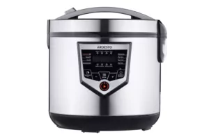 Ardesto multicooker, 860W, bowl-4l, electronic control, recipes book, plastic, silver