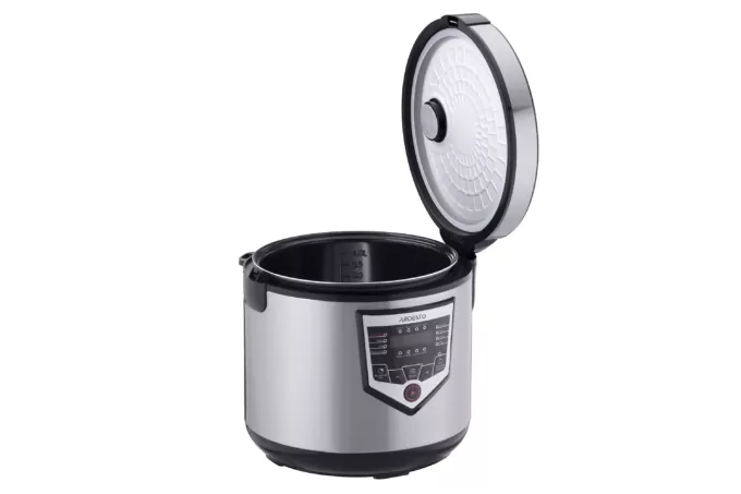 Ardesto multicooker, 860W, bowl-4l, electronic control, recipes book, plastic, silver