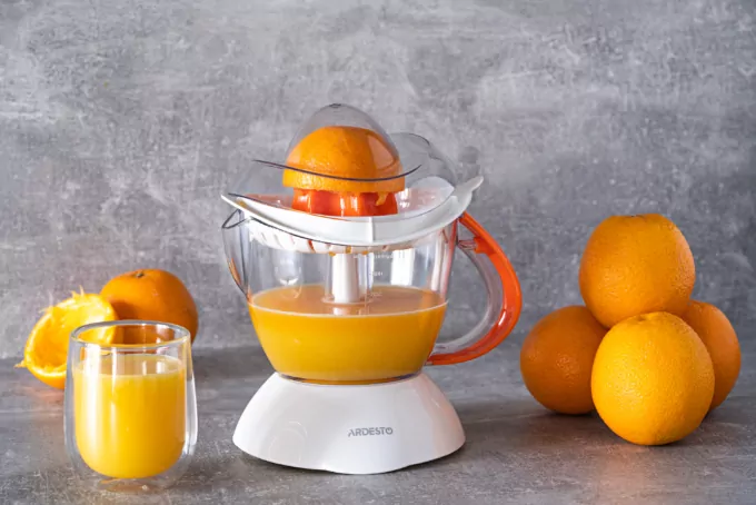ARDESTO Juicer CJK-1L citrus-press, 25W, bowl-1L, plastic, white