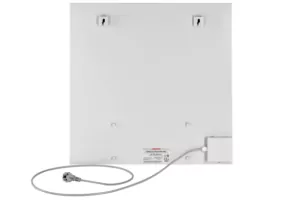 Керамічна електронагрівальна панель Ardesto HCP-395BG-ECO, 395 Вт, 8 м2, 60 х 60 cм, IP54, бежевий