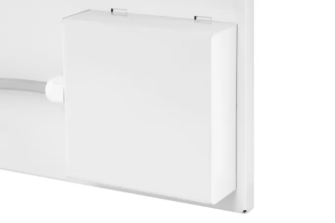 Heater ceramic panel Ardesto HCP-395WT-ECO, 395W, 8m2, Plug-in 220V, IP54, white