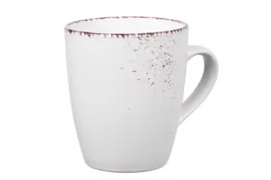 Чашка Ardesto Lucca Winter white, 360мл, кераміка, білий