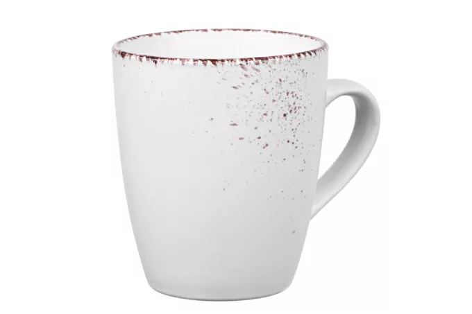 Чашка Ardesto Lucca Winter white, 360мл, кераміка, білий