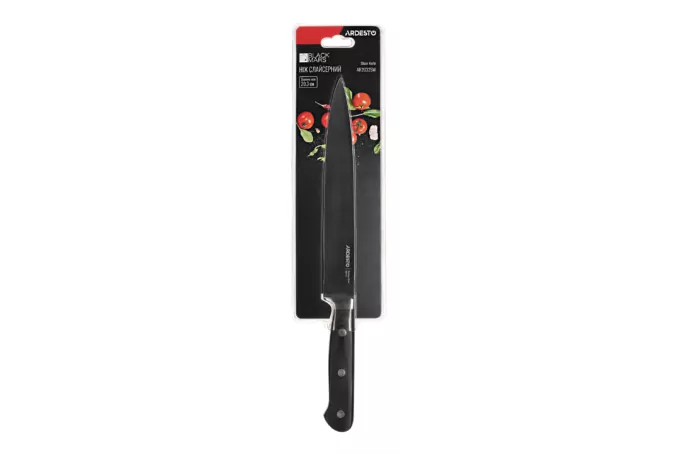Ardesto Slicer Knife Black Mars, 20.3cm, stainless steel, wood, black