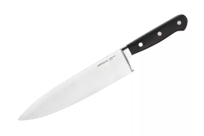 Chef knife ARDESTO Black Mars, 20.3cm, stainless steel, wood, black