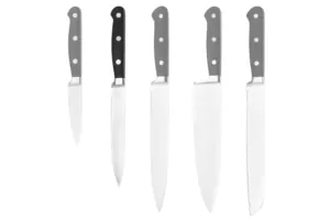 Ardesto Utility Knife Black Mars, 12.7cm, stainless steel, wood, black