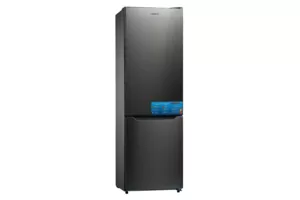 Ref ARDESTO with bottom freezer, 188×59.5×63, ref-224L, freez.-78L, 2doors, A+, NF, fresh zone, silvery