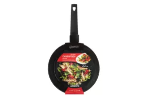 Сковорода Ardesto Gemini Gourmet Spoleto, 22см, алюминий, черный