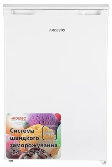 Морозильная камера ARDESTO, 84.5×55.3х57.4, 83л, А+, ST, белый