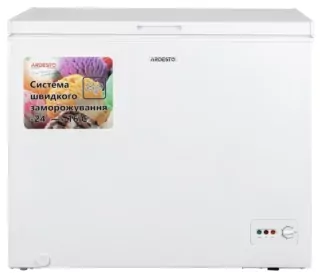 Chest freezer ARDESTO, 249L, A+, ST, white
