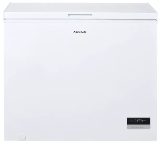 Chest freezer ARDESTO, 249L, A+, ST, display ext, ref mode, white